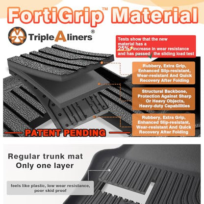 Trunk & Rear Seatback Mat for 2025 2026 4Runner (4Runner | 7-Seat | 2025+)