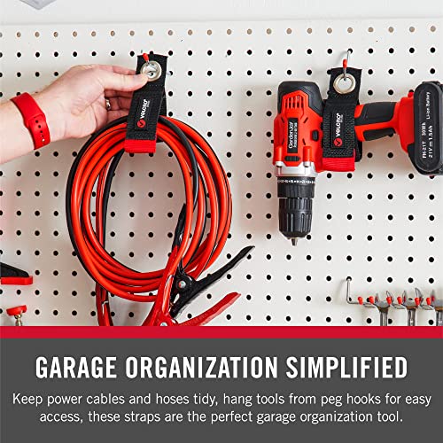 Easy Hang Extension Cord Organizer Holder (SMALL – 2 Pack (10"))