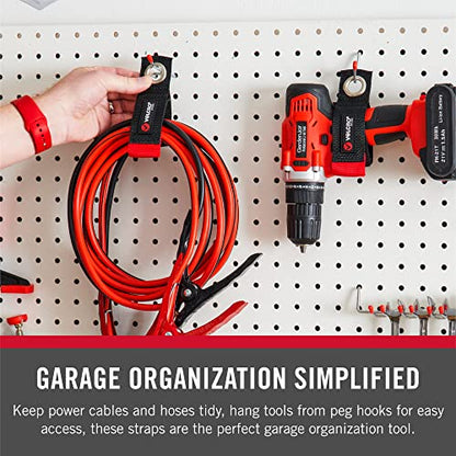 Easy Hang Extension Cord Organizer Holder (SMALL – 2 Pack (10"))