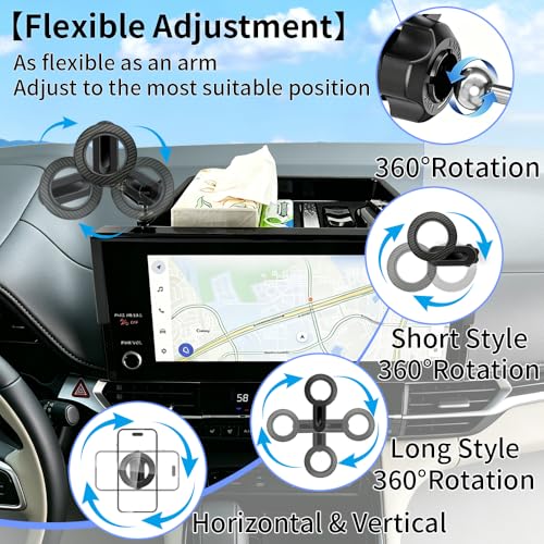 Car Phone Holder Mount for Toyota Sienna 2025 2026 [12.3 inch Touch Screen] (for Toyota Sienna 2025-2026[12.3-inch Screen])