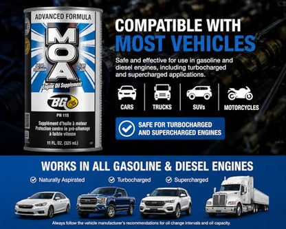 BG Advanced Formula MOA PN 115 Motor Oil Additive