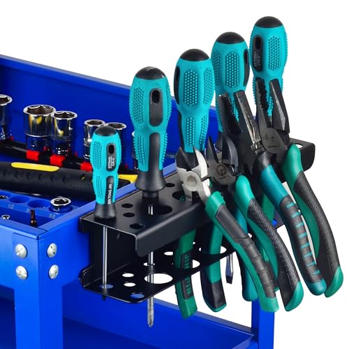 Magnetic Screwdriver Holder Rack (Black Magnetic Screwdriver Rack)