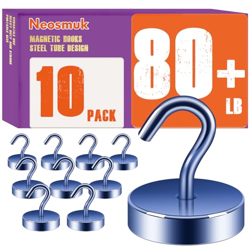 Magnetic Hooks Steel Tube Design for Cruise (Navyblue / 80lb Magnetic Hooks)