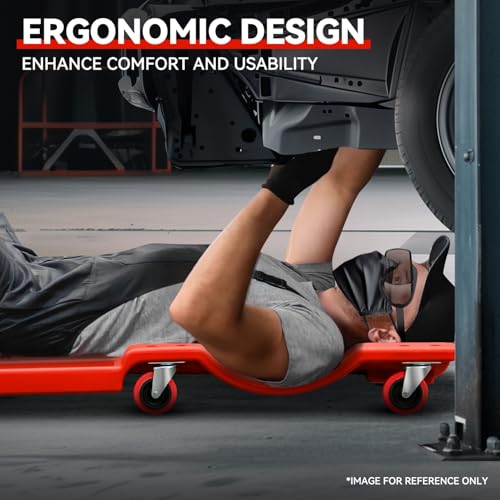 36 in Low Profile Under (Red / 36" L)