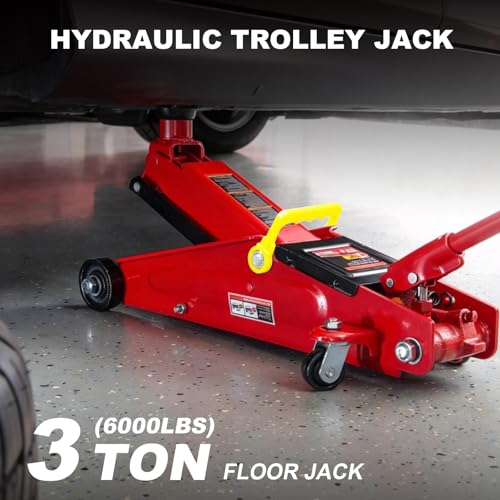 Hydraulic Trolley Service (Red / Standard Pump With Extra Saddle / 3 Ton)