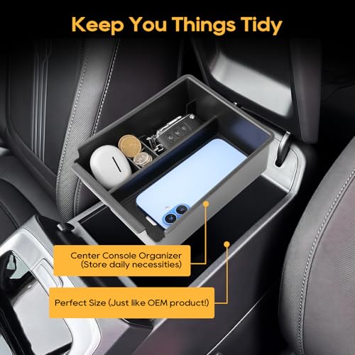 for 2025 Hyundai Tucson Center Console Organizer for 2022 (2025 Tucson SEL/SE/XRT ONLY Arm)