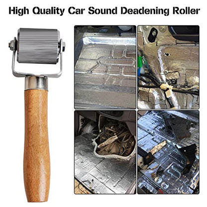 Car Sound Deadening Roller Metal 3 Pcs Roller Car for Installation