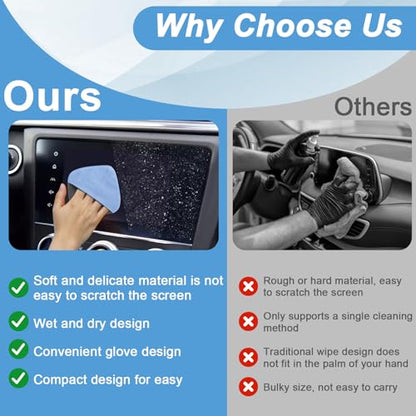 Car Screen Cleaner (Blue& Grey)