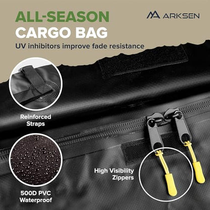 84" x 39" x 6" Roof Rack Basket with Extension&Waterproof Bag (84" Cargo Rack w/ Cargo Bag)