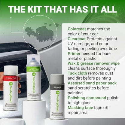 Car Paint Touch Up Spray Kit (Aerosol Spray - Platinum Kit / Voodoo Blue)