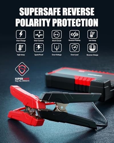 GP3000 Jump Starter (Red)