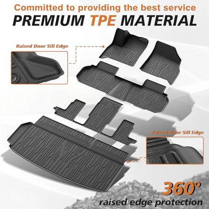 Floor Mats & Trunk Mat for 2024+ Acadia Traverse (Acadia | 2024+)