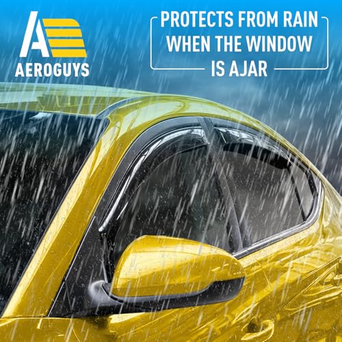 Extra Durable Window Deflectors in (For Hyundai Elantra 17-20)