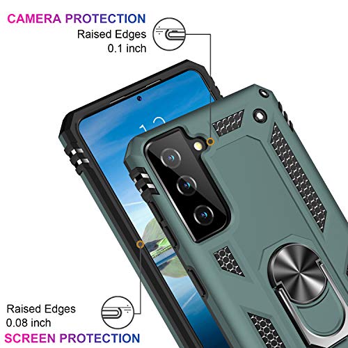 for Galaxy S21 Plus Case (Galaxy S21 Plus (Medium 6.7") / Pine Green)