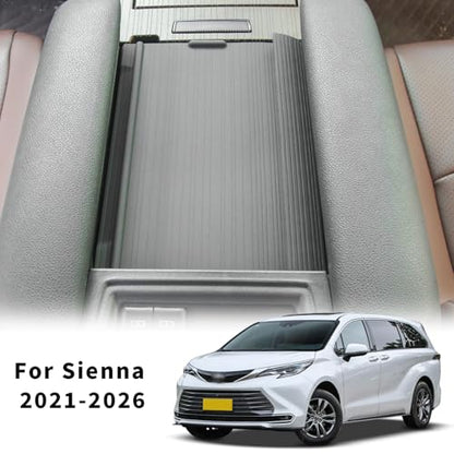 Silicone Center Console Armrest Cover for Toyota Sienna 2021 (Center Console Armrest Cover)