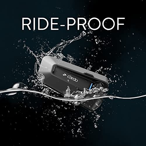 PACKTALK Edge Motorcycle Bluetooth Communication System Headset Intercom (Edge / Single Pack)
