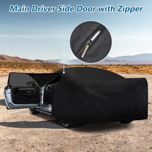 Waterproof Car Covers for Chevrolet El Camino 1964 (Black / for Chevrolet El Camino 1964-1967/1978-1987)