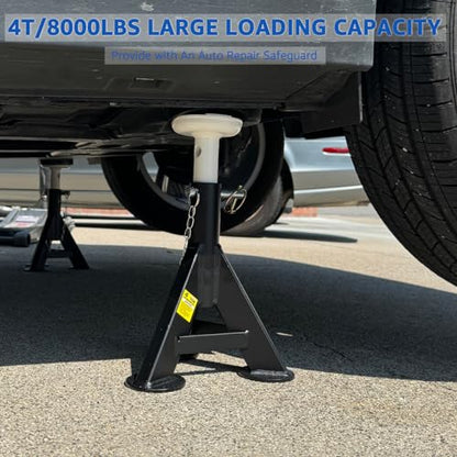 HKTE Low Profile Jack Stands (JACK STANDS 8000LB LOW PROFILE)