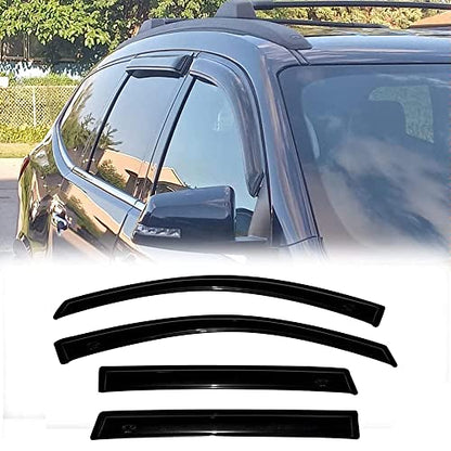 Window Visors Rain Guards for 2009 (09-17 Traverse)