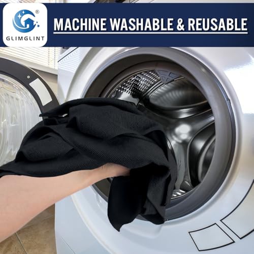 Microfiber Cleaning Cloth (Black)