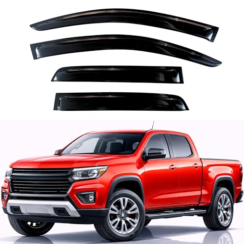 Rain Guards Fit for 2023 (2023-2026 Colorado/Canyon Crew Cab)