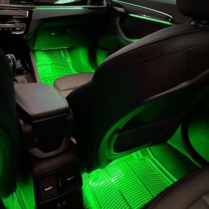 Car LED Strip Light (Green / Cigarette Lighter)