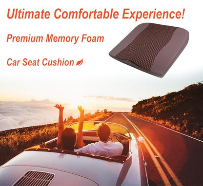 Car Seat Cushion (4d Mesh Brown)
