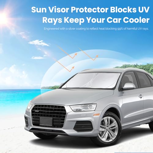 Windshield Sunshade for 2013 (for 2013-2026 Audi Q3)