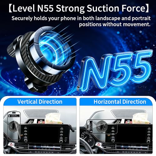 Car Phone Holder Mount for Toyota Sienna 2021 2022 2023 2024 Accessories (for Toyota Sienna 2021-2024)