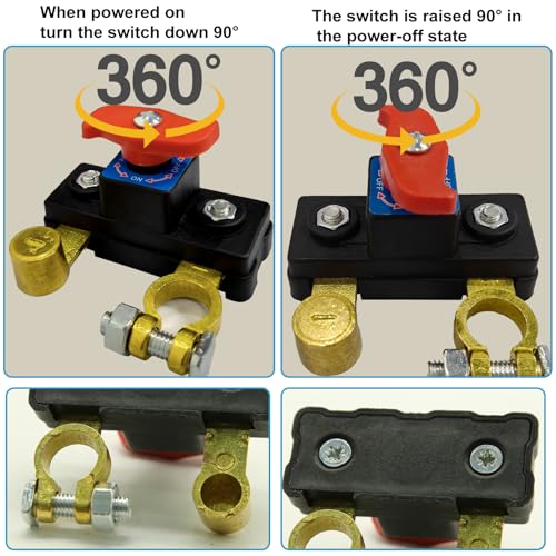 Car Battery Power Cut (1Pcs/Red)