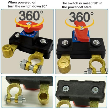 Car Battery Power Cut (1Pcs/Red)
