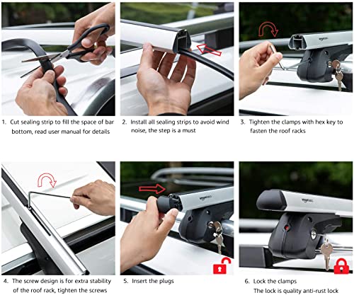 Cross Rail Roof Rack (52 inches)