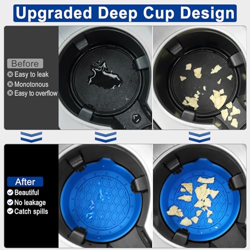 Car Cup Holder Coaster (Blue)