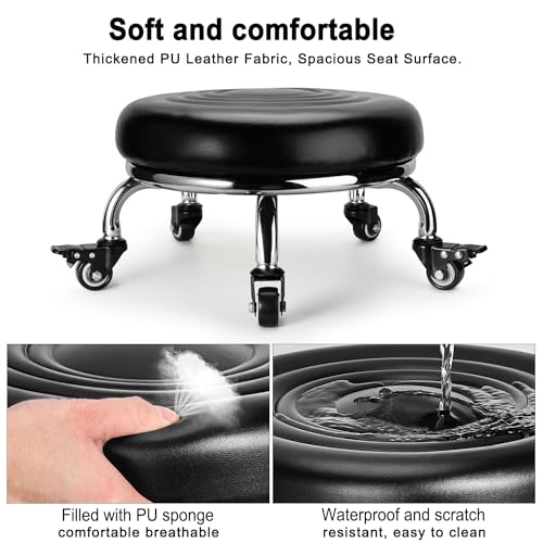 Low Rolling Stool (Style 2)