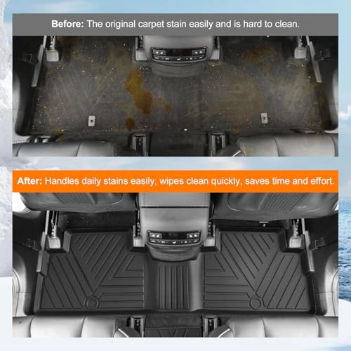 7&8 Floor Mats Cargo Mat Compatible with 2020