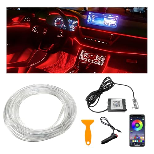 Interior Car LED Strip Lights with APP Control (Regular/ 118 inches / Cigarette Lighter)