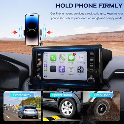 Car Phone Holder Fit for Toyota RAV4 Hybrid LE (For Toyota RAV4 2019-2025 7/8inch)