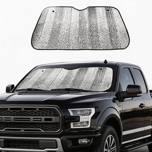 Car Windshield Sunshade UV Ray Reflector Auto Window Sun Shade Visor Shield Cover (Silver)
