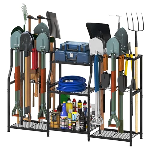 Garden Tool Organizer (XXL-48.45"W x 11.42"D x 30.32"H)