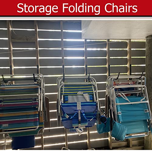 Large Garage Storage Hooks (9.6Inch x 12.4Inch)