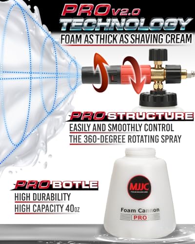 Foam Cannon Pro V2.0 (Pro V2.0 (1/4" Quick Connector) + SOAP Sample)