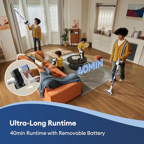 U10 Ultra Cordless Stick Vacuum Cleaner (White)