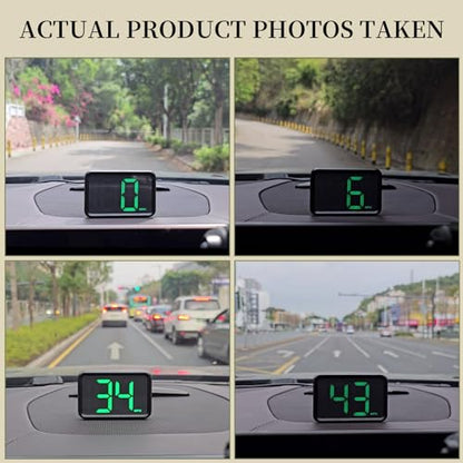 GPS Digital Speed Meter with MPH (X1-green-new)