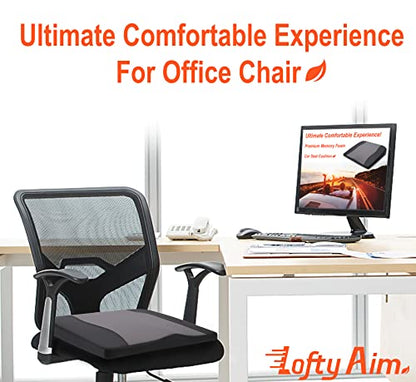 Car Seat Cushion (Black&gray)