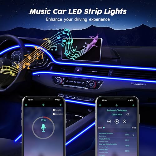 USB Car LED Lights (157 inches)