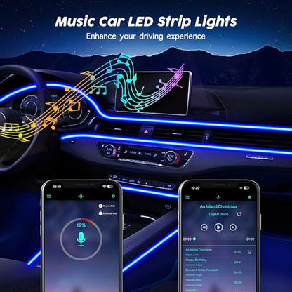 USB Car LED Lights (157 inches)