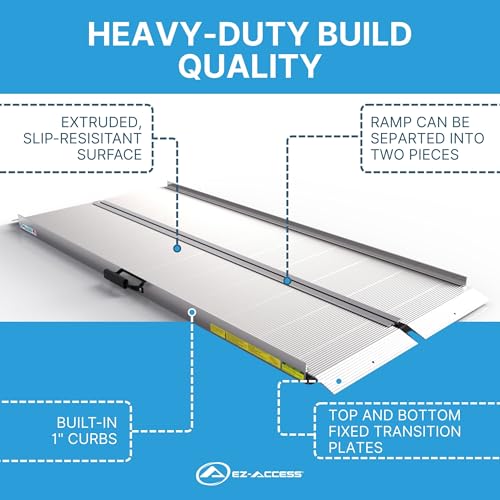 Traverse Aluminum Singlefold Folding Ramp (6 Foot / Singlefold)