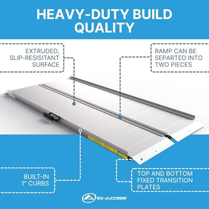 Traverse Aluminum Singlefold Folding Ramp (6 Foot / Singlefold)