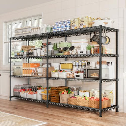72.8" W Storage Shelves Load 1500LBS (17.7" D x 72.8" W x 59" H)