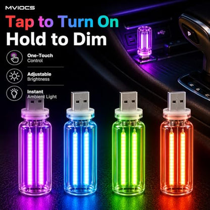 Car Ambient Lights (4 Red)